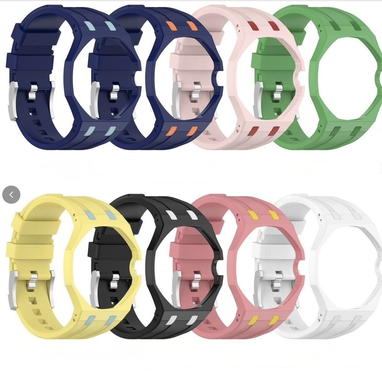 The full range of BÉZEL & CO. sport straps